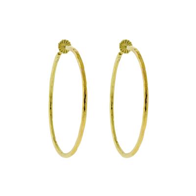  Ippolita Ippolita Classico Extra Large Hammered Hoop Earring