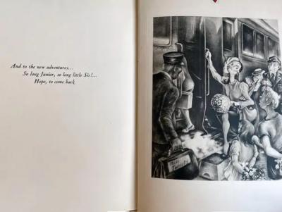  Irene Bashkiroff Valira Miss Twisty Back to the City Mid Century Female Illustrator
