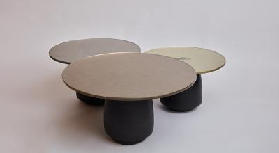 Isabelle Sicart Emmanuel Levet Stenne Nicolas et S bastien Reese Set of 3 coffee tables