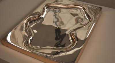  Isabelle Sicart and Francesco Balzano Bronze plate Isabelle Sicart and Francesco Balzano 2022