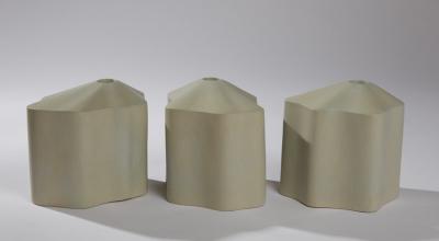 Isabelle Sicart and Francesco Balzano Set of 3 candle holders by Isabelle Sicart and Francesco Balzano 2022