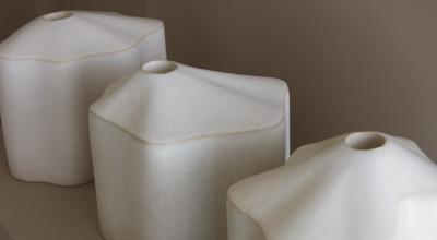 Isabelle Sicart and Francesco Balzano Set of 3 candle holders by Isabelle Sicart and Francesco Balzano 2022