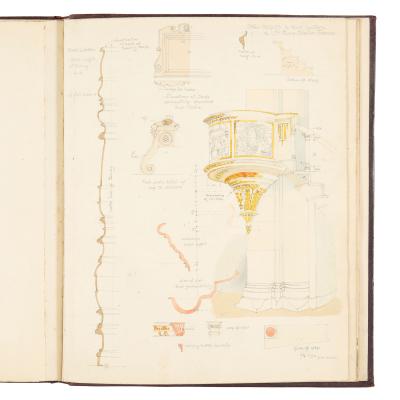  Italian Sketches Oct Nov and Dec 1894 Grand Tour Architectural Sketchbook