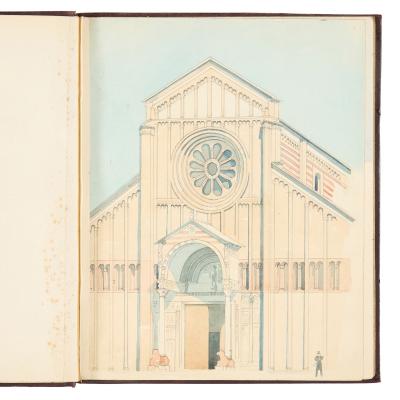  Italian Sketches Oct Nov and Dec 1894 Grand Tour Architectural Sketchbook