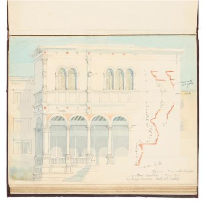  Italian Sketches Oct Nov and Dec 1894 Grand Tour Architectural Sketchbook