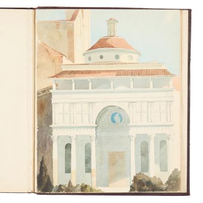  Italian Sketches Oct Nov and Dec 1894 Grand Tour Architectural Sketchbook