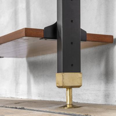  Italian school XX ct Italian Production Wall Wooden Bookcase 60s