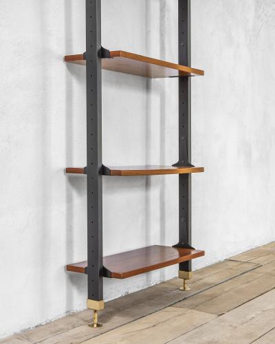  Italian school XX ct Italian Production Wall Wooden Bookcase 60s