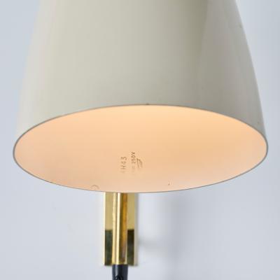  Itsu 1960s Lisa Johansson Pape White Plug in Wall Lamp for Itsu
