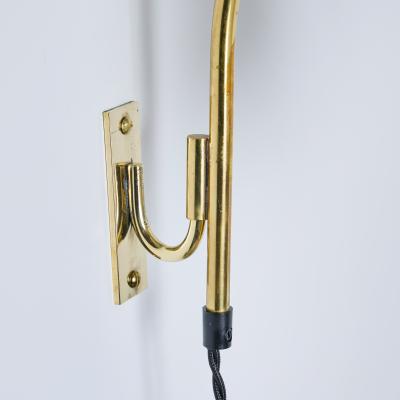  Itsu 1960s Lisa Johansson Pape White Plug in Wall Lamp for Itsu