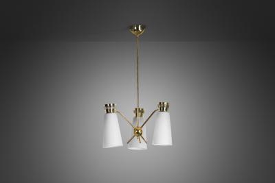  Itsu Itsu Mid Century Pendant Lamp Model ER 106 3 Finland 1950s