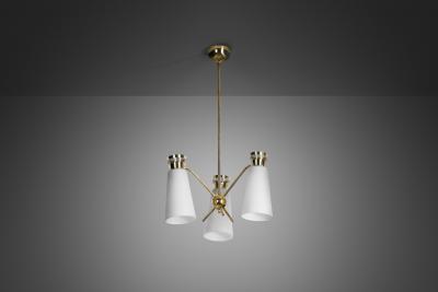  Itsu Itsu Mid Century Pendant Lamp Model ER 106 3 Finland 1950s