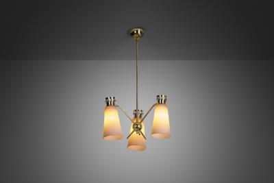  Itsu Itsu Mid Century Pendant Lamp Model ER 106 3 Finland 1950s