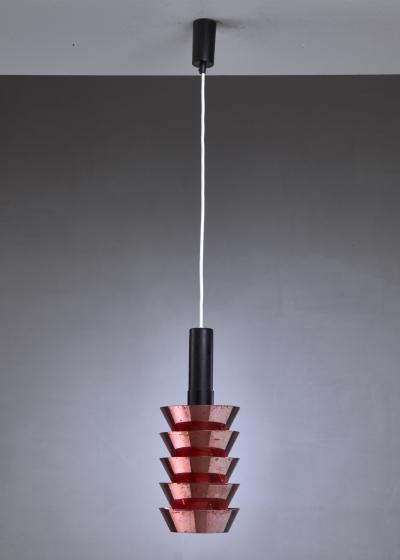  Itsu Itsu Old Stock Copper Pendant Finland 1950s