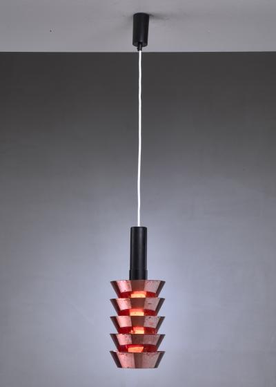  Itsu Itsu Old Stock Copper Pendant Finland 1950s