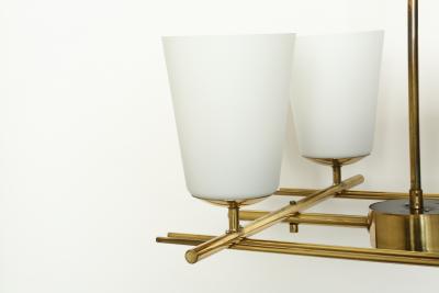  Itsu Itsu chandelier in brass Finland circa 1960s