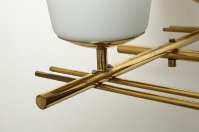  Itsu Itsu chandelier in brass Finland circa 1960s