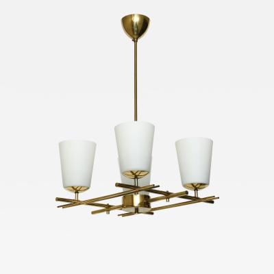  Itsu Itsu chandelier in brass Finland circa 1960s