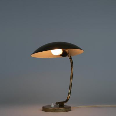  Itsu Mid Century Table Lamp in Full Brass Model EV 61 for Itsu 1950s