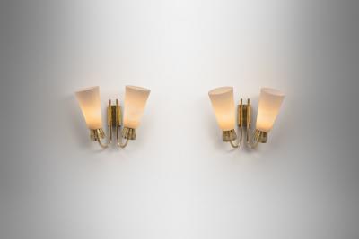  Itsu Model EY60 Wall Lamps by Itsu Finland Mid 20th Century