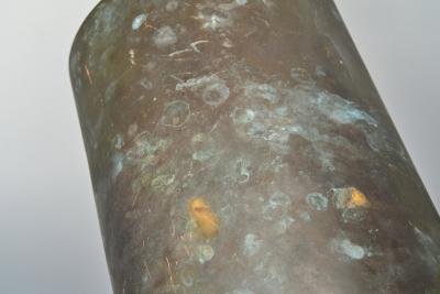  Itsu Pair of Model AT 32 Wall Lamps with Copper Shade for Itsu Finland ca 1950s