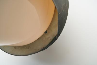  Itsu Pair of Model AT 32 Wall Lamps with Copper Shade for Itsu Finland ca 1950s