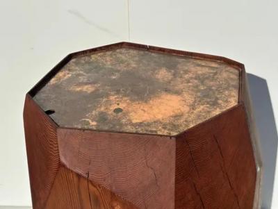  J B Blunk Studio Made Douglas Fir Sculptural Pedestal