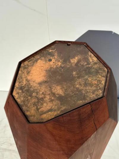  J B Blunk Studio Made Douglas Fir Sculptural Pedestal