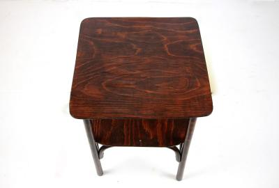  J J Kohn Art Nouveau 20th Century Bentwood Side Table by J J Kohn Austria ca 1910