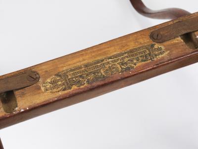  J J Kohn J J Kohn 1900s Art Nouveau Secessionist Bentwood Wall Coat Rack Vienna Austria