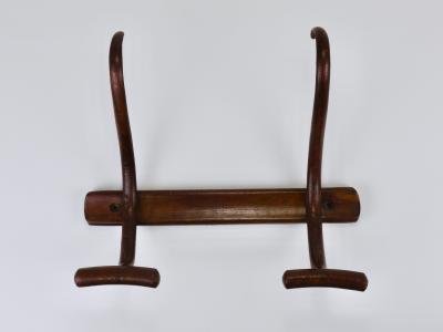  J J Kohn J J Kohn 1900s Art Nouveau Secessionist Bentwood Wall Coat Rack Vienna Austria