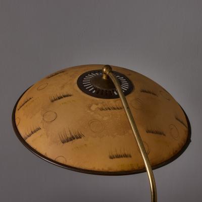  J T Kalmar Kalmar Lighting 1960s Sculptural Brass and Wood Table Lamp Attributed to J T Kalmar