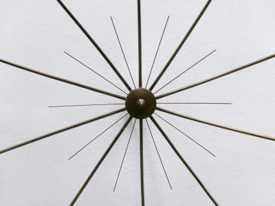  J T Kalmar Kalmar Lighting Gigantic Sputnik Chandelier or Ceiling Light SUN by J T Kalmar Austria 1950s