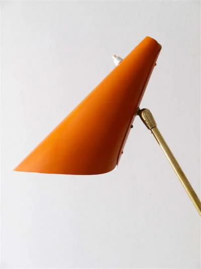 J T Kalmar Kalmar Lighting J T Kalmar Model Style Midcentury Cone Table Clamp Lamp Vienna 1950s