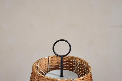  J T Kalmar Kalmar Lighting J T Kalmar Rattan Floor Lamp