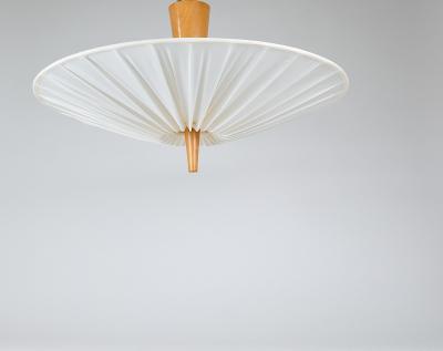  J T Kalmar Kalmar Lighting J T Kalmar Vienna Dorn Midcentury Ceiling Lamp Flush Mount Uplight 1950s