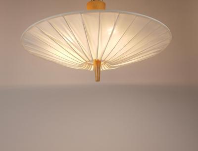  J T Kalmar Kalmar Lighting J T Kalmar Vienna Dorn Midcentury Ceiling Lamp Flush Mount Uplight 1950s