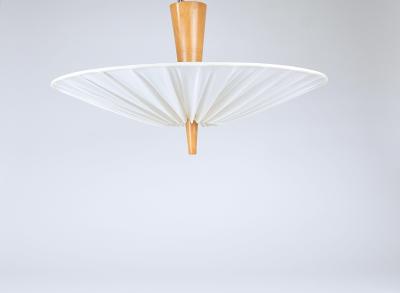  J T Kalmar Kalmar Lighting J T Kalmar Vienna Dorn Midcentury Ceiling Lamp Flush Mount Uplight 1950s