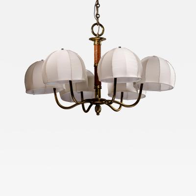  J T Kalmar Kalmar Lighting Kalmar 6 arm chandelier
