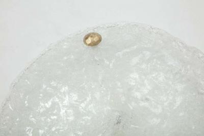  J T Kalmar Kalmar Lighting Kalmar Ice Glass Flushmount