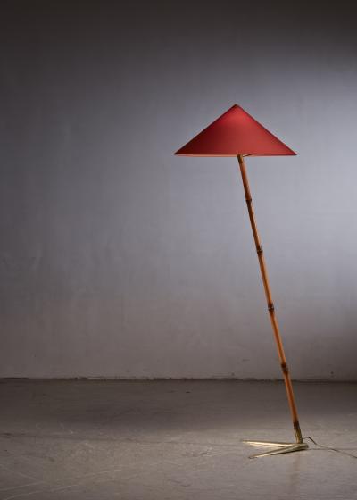  J T Kalmar Kalmar Lighting Kalmar bamboo floor lamp