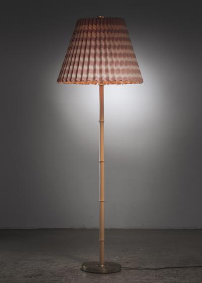  J T Kalmar Kalmar Lighting Kalmar bamboo floor lamp