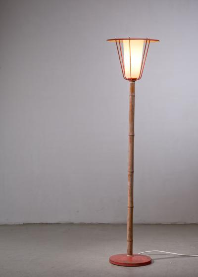  J T Kalmar Kalmar Lighting Kalmar bamboo lantern floor lamp
