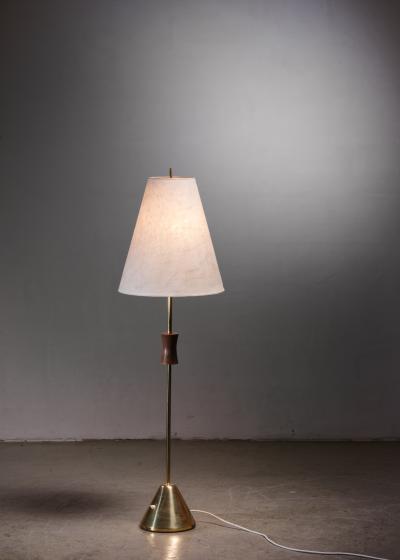  J T Kalmar Kalmar Lighting Kalmar brass floor lamp Austria