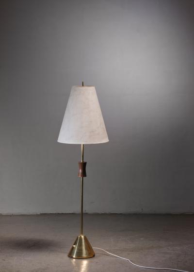  J T Kalmar Kalmar Lighting Kalmar brass floor lamp Austria