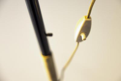  J T Kalmar Kalmar Lighting Pelikan Floor lamp in Brass and Lacquered Steel by J T Kalmar Austria 1950s