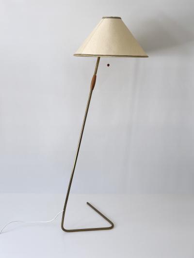  J T Kalmar Kalmar Lighting Rare Elegant Mid Century Modern Floor Lamp Flamingo by J T Kalmar 1960s