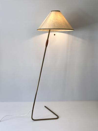  J T Kalmar Kalmar Lighting Rare Elegant Mid Century Modern Floor Lamp Flamingo by J T Kalmar 1960s