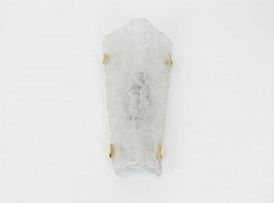  J T Kalmar Kalmar Lighting Scandinavian Ice Glass Sconces