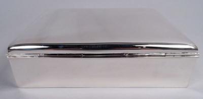  JC Boardman Co American Midcentury Modern Sterling Silver Box